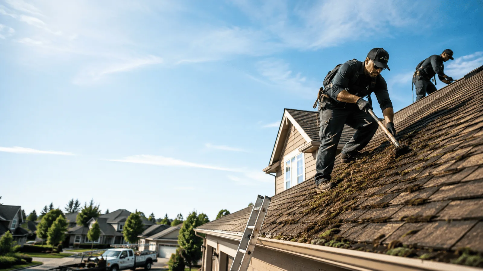 Roof Moss Removal in Katy, TX near me